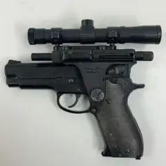 現状品 MFG MARUSHIN S&W MARK1 スコープ 弾薬5個付
