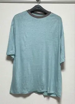 BATONER nariwai別注 リネンTシャツ ミント サイズ3