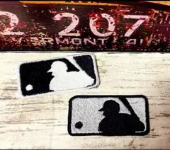 【2枚セット❣️】MLB アイロン　ワッペン　新品◎