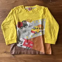 バースデイ　TOMICA トミカ　ロングTシャツ ハンバーガー　長袖　保育園着