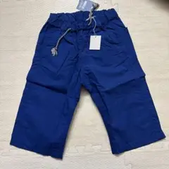 ネイビー コットン ハーフパンツ 120 キッズ BREEZE