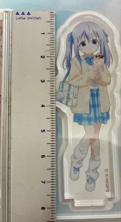 ごちうさアニメセンター　アクリルジオラマ　台座なし チノ