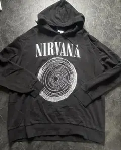 NIRVANA パーカー フーディ　XL 黒　ニルヴァーナ　バンド