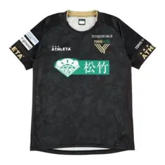 ヴェルディ 選手着用モデルアスレタレプリカプラクティスシャツ(BLK)