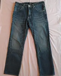 90s Wrangler ラングラー ストレートデニム W32 ダークブルー