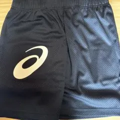 asics メッシュパンツ L 黒
