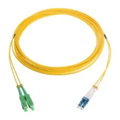 11★シングルモードデュプレックス光ファイバパッチケーブル　3m