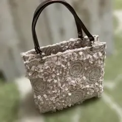 etoffe エトフ　トートバッグ　花柄　フラワー