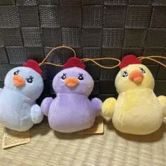 ② アヒル隊長　マスコット 3色セット