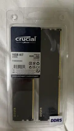 crucial DDR5 PC5-38400 4800 8GB 2枚組 未開封