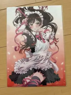 彼女、お借りします 水着千鶴 クリアファイル メイド