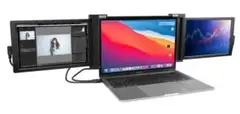 新品未使用 アペックス Aqual モバイルデュアルディスプレイ ブラック
