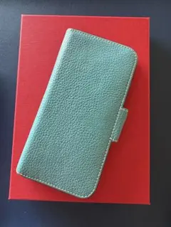 BONAVENTURA iPhone13用　手帳型ケース ミントグリーン