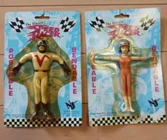 スピードレーサー フィギュア ヴィンテージ2体セット未開封