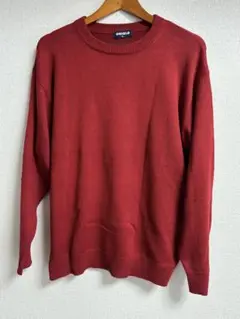 UNIQLO 赤 クルーネックニット XLサイズ