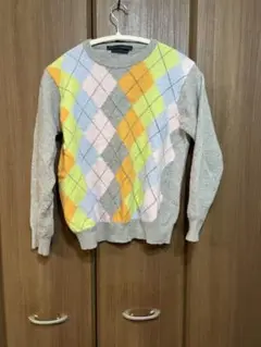 お値下げしました。毛60カシミヤ30ナイロン10%セーター