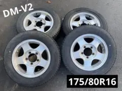 【冬タイヤ付き】DM-V2 175/80R16 ホイール ジムニー スタッドレス