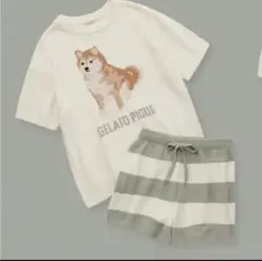 GELATO PIQUE 柴犬柄（黒柴）半袖ワンピース ジェラピケ『柴犬』コレクションまとめ！販売を拡大して2023年8