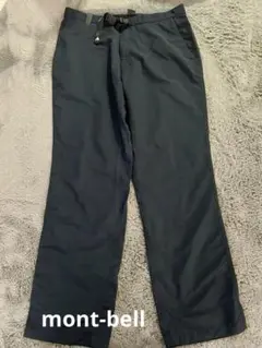 mont-bellネイビー パンツ ウエスト調整可能　サイズS