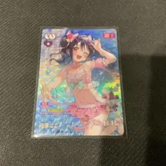 高海千歌 私服 SEC スクコレ カード ラブライブ Aqours ホロ サイン 高海千歌 夏制服 SEC スクコレ カード ラブライブ サンシャイン