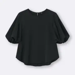 GU バブルスリーブブラウス