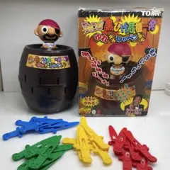 ⚽️TOMY ⭐️ジャンボ黒ひげ危機一発 ゆれタルしゃべっタル　松崎しげる