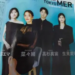 高杉真宙　菜々緒　生見愛瑠　宮澤エマ　週刊TVガイド8/15号　切り抜き