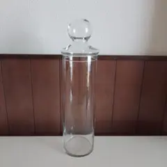 ガラスロングキャニスター