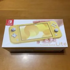 Nintendo Switch Lite イエロー　本体　新品未使用