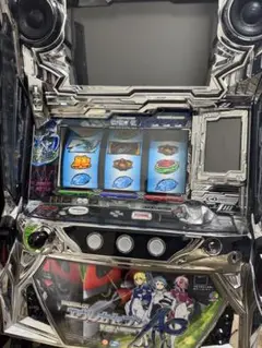 パチスロ実機 「エウレカセブンAO」 コイン不要機付き