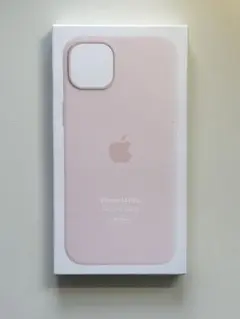 【新品】純正 iPhone 14 Plus シリコンケース・チョークピンク②