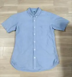 無印良品 コットン半袖シャツ M