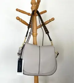 未使用 ジャンニ キアリーニ ヘレナラウンド ショルダーバッグ