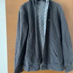 Burberry バーバリー　グレー フード付きパーカー　サイズ3