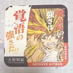 天野あきら展 家庭教師ヒットマンREBORN! 沢田綱吉 コースター