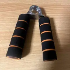 ハンドグリップ強化器具 ブラックオレンジ