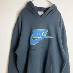【パイルロゴ】NIKE 古着センター刺繍 90s トレンドふるじょM ストリート