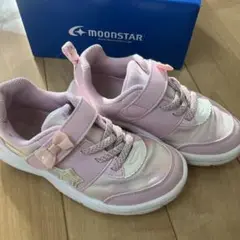 MOONSTAR SYUNSOKU ピンク スニーカー 星 19センチ