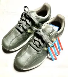 【未使用品/傷汚れあり】adidas ゴルフシューズ 23.5