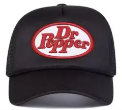 帽子/野球帽/キャップ『Dr Pepperドクターペッパー　黒』新品