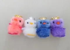 ぴよりーな 王冠 4色セット