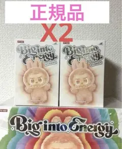 【正規品・未開封】Labubu Big into Energy 2箱