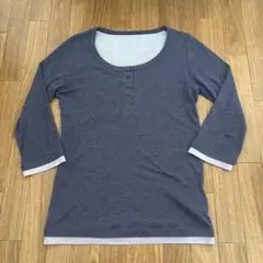 UNIQLO 五分袖 Tシャツ M ユニクロ
