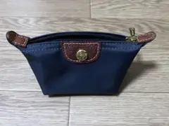 LONGCHAMP ロンシャン　ミニポーチ　黒