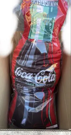 タイトーくじ　ラストハッピー賞　超特大！コカコーラ　クッション