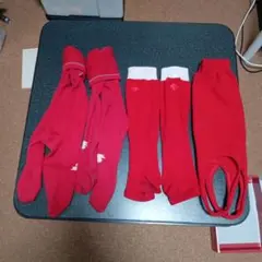 赤いソックス 4足セット