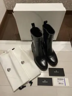 MONCLER LOFTGRIP ラバーロゴレインブーツ