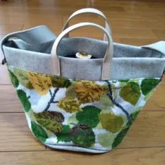 【美品】FEILER ヒンメルリーフ ショルダーバッグ