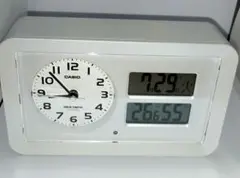 CASIO TTM-170NJ-7JF 電波時計 温度計 湿度計