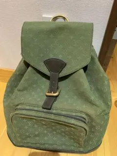 最終値下げ ルイヴィトン リュック 希少 レア 中古 カーキ